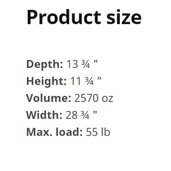 2x SLUKIS zippered bag, black/white, 20 gallon - Picture 4 of 5